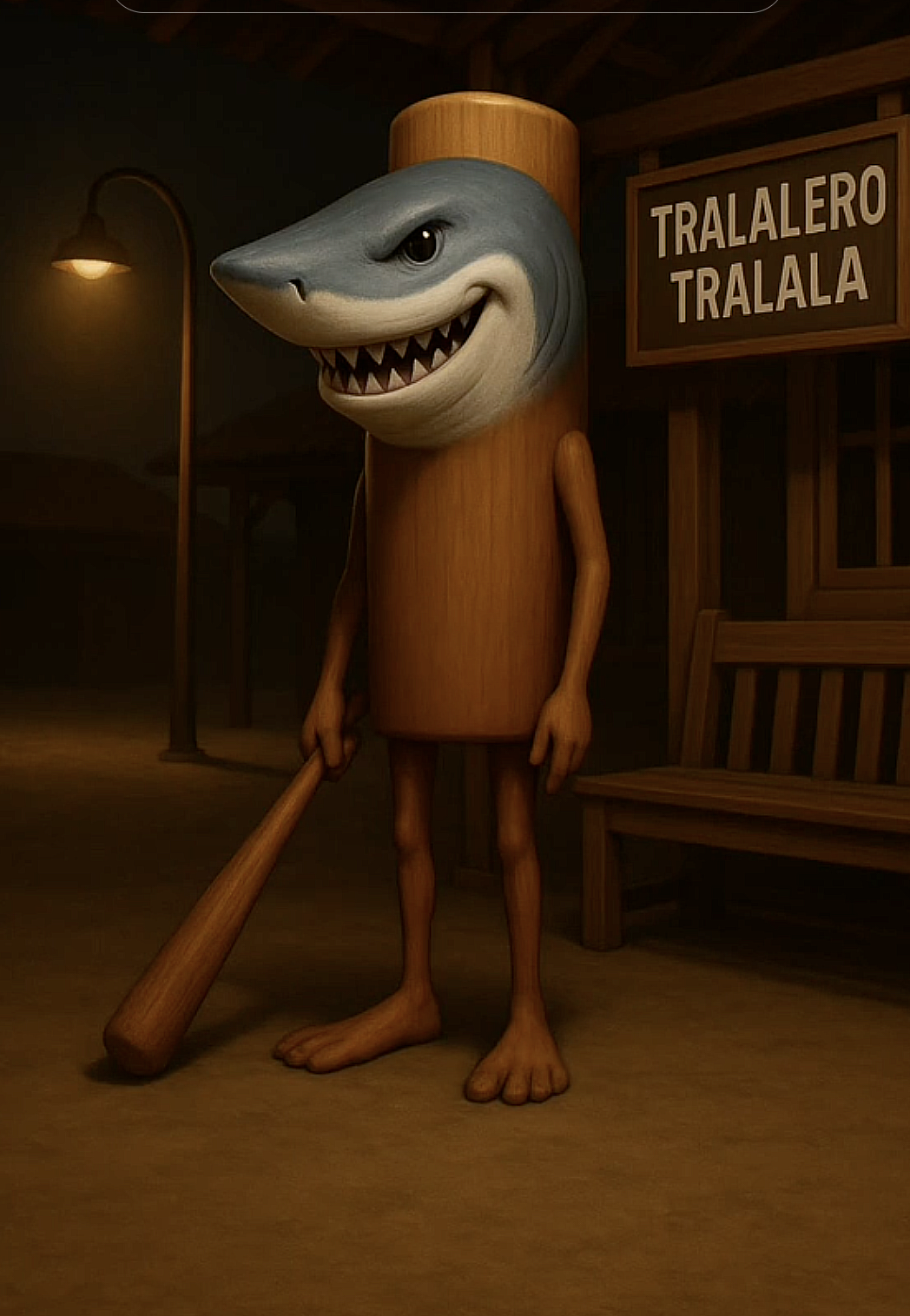 Tralalero Tralala sign